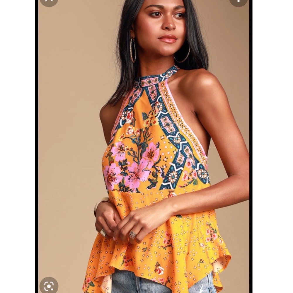 Free People Halter Top
